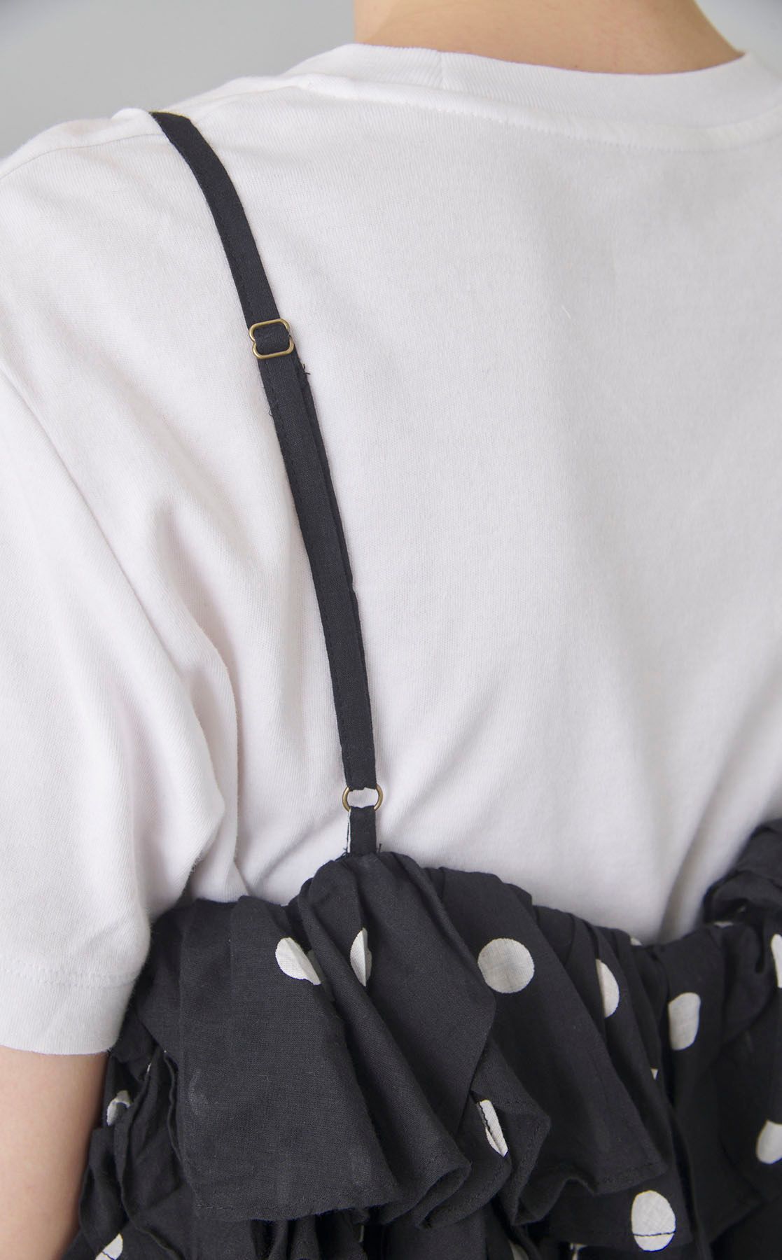 crinkle crinkle crinkle｜ドットプリントフリルキャミソール