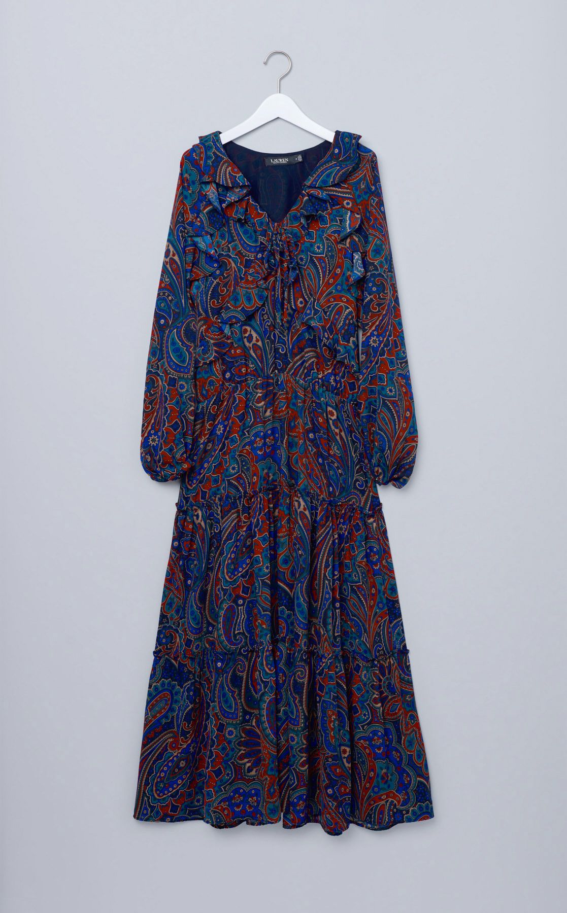 Lauren Ralph Lauren｜ペイズリー柄プリントワンピース