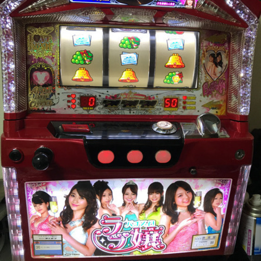 パチスロ実機 (初代)ラブ嬢 不要機、差枚表示機付き パチスロ実機
