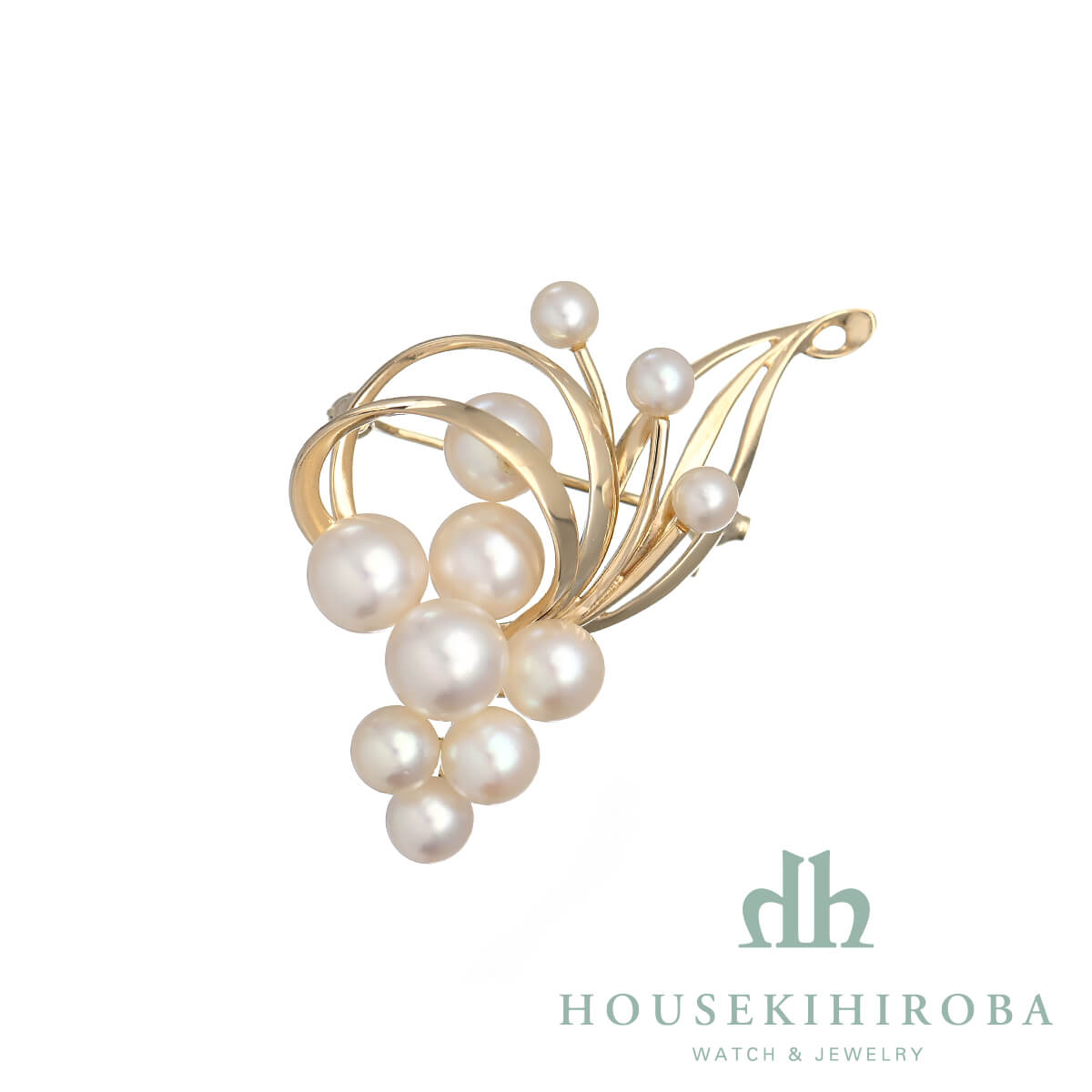 パール ブローチ 中古 ｜ ミキモト | 腕時計のブランド販売・通販なら