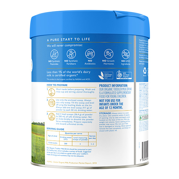 Bellamy's Organic 『3缶セット』ベラミーズ オーガニック フォロー