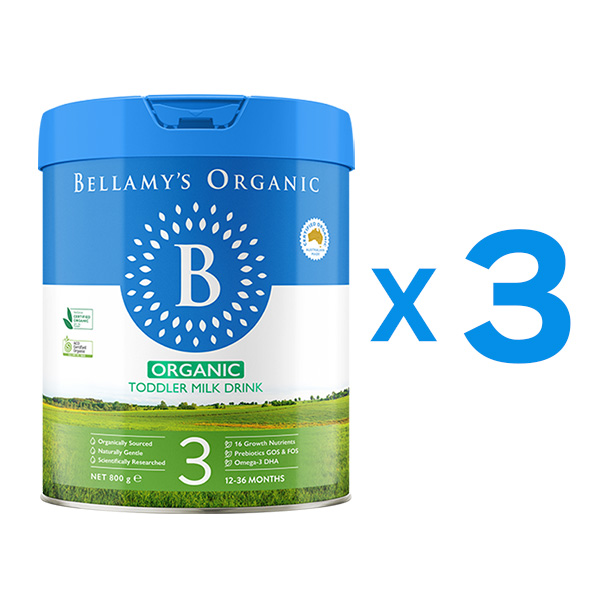 Bellamy's Organic 『3缶セット』ベラミーズ オーガニック フォロー