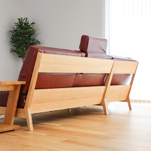 飛騨家具 nissin 日進木工 Carve カーヴ ソファ 国産家具 無垢