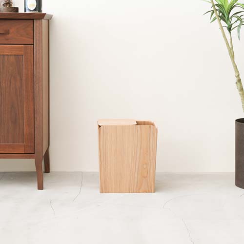 旭川クラフト sasaki ササキ工芸 スプレッドダストビン 国産クラフト