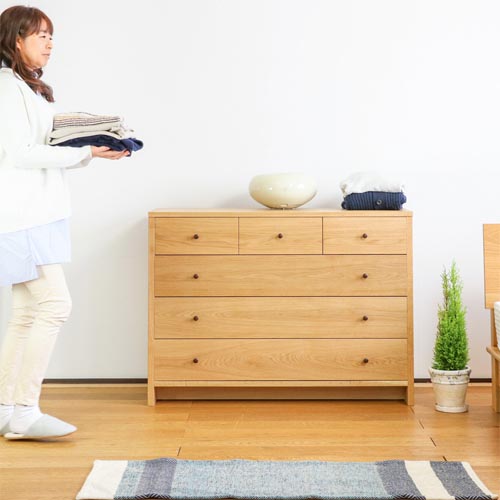 旭川家具 山室家具製作所 Proto プロト No.801 チェスト 4段 国産家具