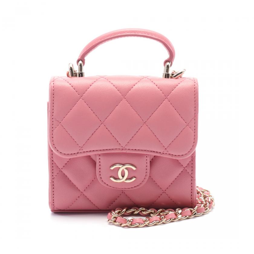 CHANEL・バッグ・ミニマトラッセ チェーン クラッチ チェーン