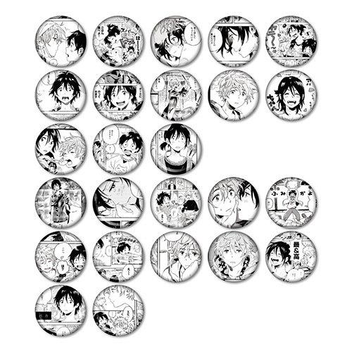 紀伊カンナ先生推しコマ缶バッチ／全25種セット | マンガ展