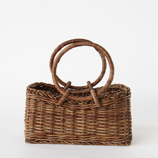 あけびのかご（台形並編）／宮本工芸（みやもとこうげい）｜愛着を持っ