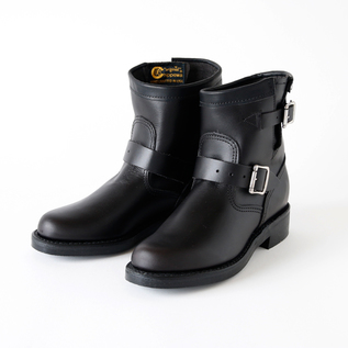 エンジニアブーツ レディース ブラック／CHIPPEWA（チペワ）｜愛着を