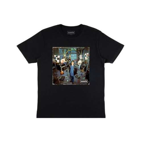 Oasis - Supersonic Vintage Artwork T-Shirt (Black). Oasis.