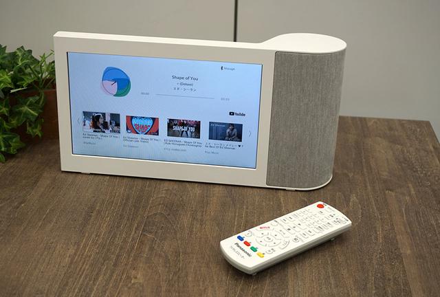 パナソニックの新提案、モニター付きワイヤレススピーカー「SC-VA1