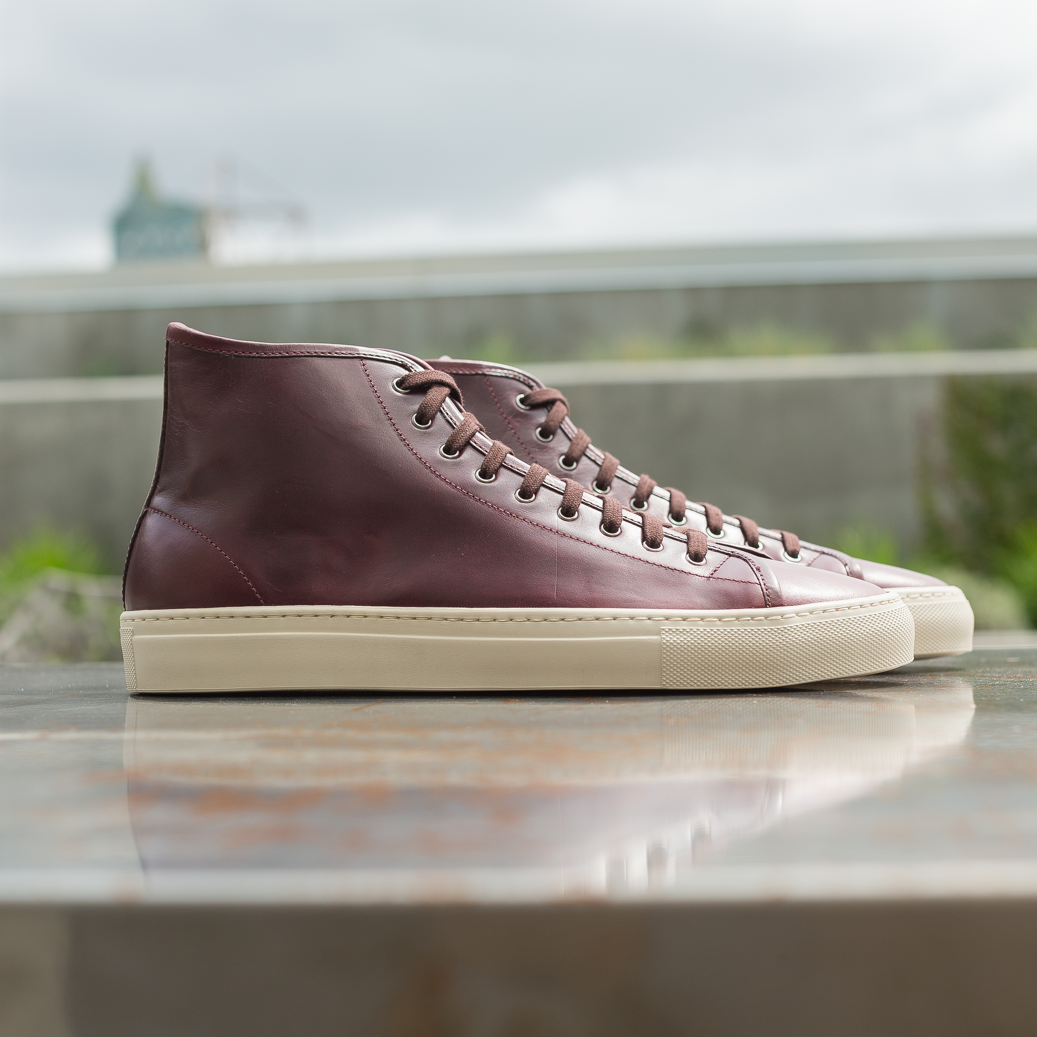 Horween Chromexcel 8 High Top | Gustin | Shoes | Sneakers