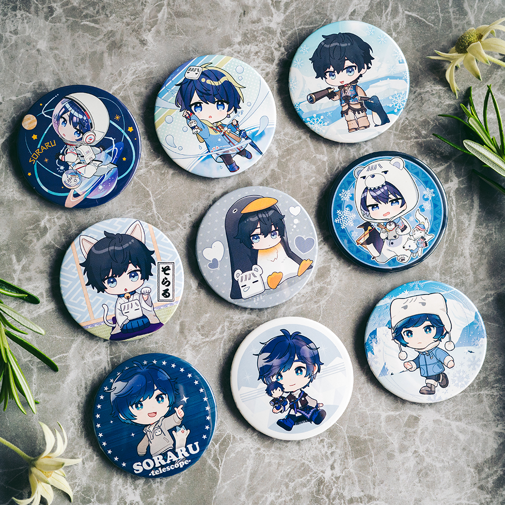 そらる そらまふうらさか 缶バッジ そらる 缶バッジ そらまふうらさか
