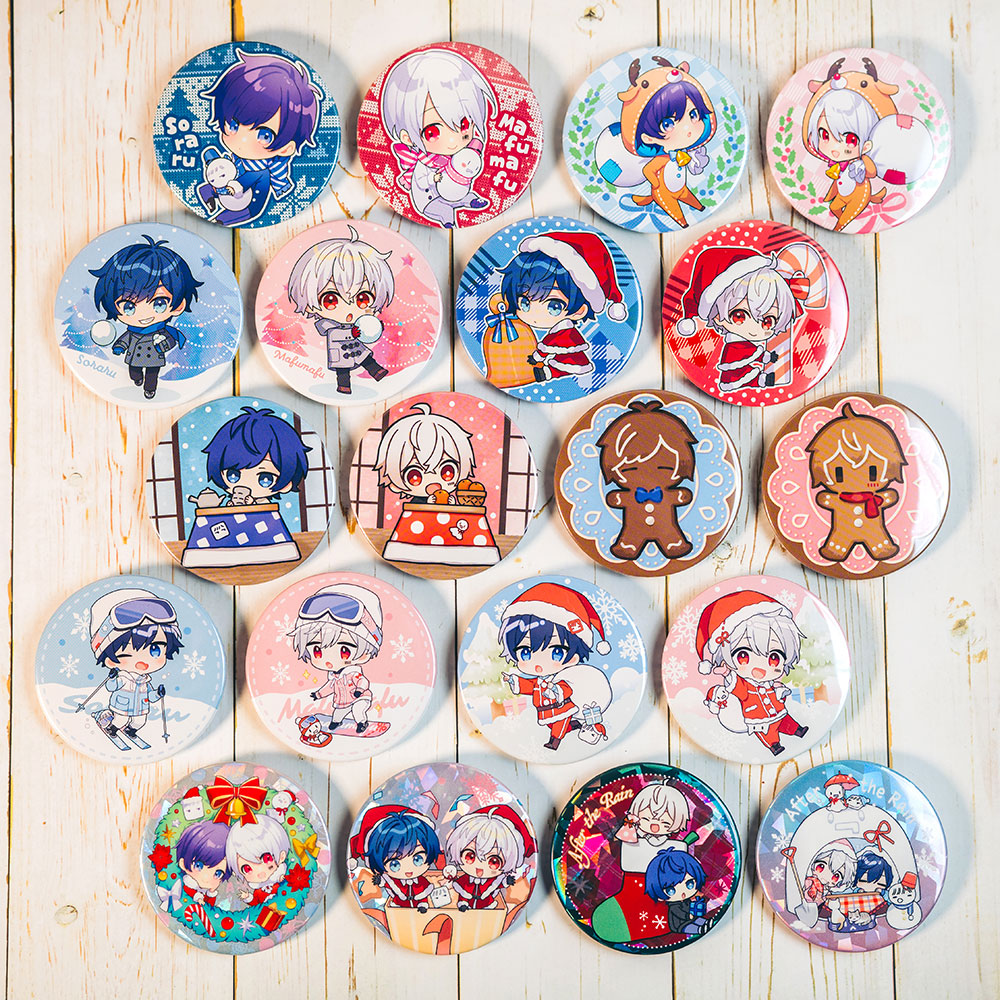 まふまふ After the Rain 缶バッジ バラ売り可 まふまふ After the