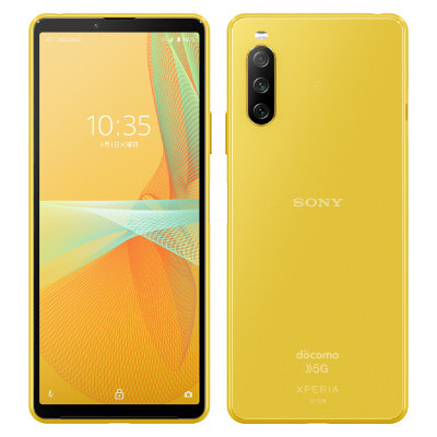 ネットワーク利用制限△】docomo Xperia10 III 5G SO-52B Yellow|中古