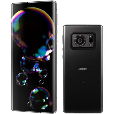 SIMロック解除済】SoftBank AQUOS R6 A101SH Black|中古スマートフォン