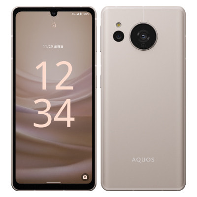 AQUOS sense7 SHG10 ライトカッパー【au版 SIMフリー】|中古