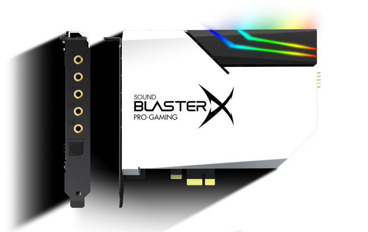 Sound BlasterXAE-5 Plus Pure Edition - Hi-res PCI-e Gaming Sound