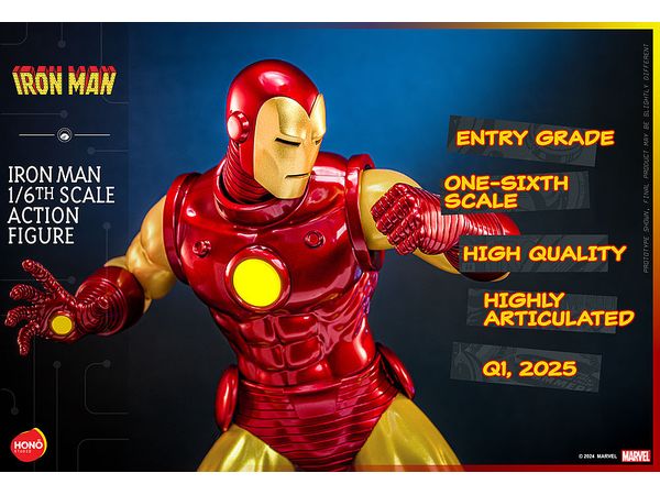 1/6 [炎スタジオ] マーベル・コミック スケールフィギュア アイアン