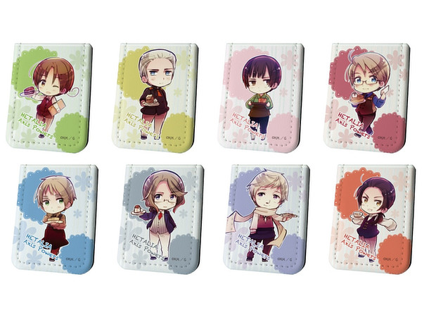 レザーフセンブック ヘタリア Axis powers 01/ブラインド 1Box 8pcs