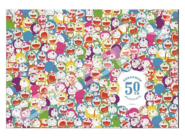 ジグソーパズル ドラえもん50周年 カラフルドラえもん 1000ピース (No