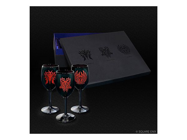 ファイナルファンタジーXIV: ワイングラスセット (アシエン) (3個入り