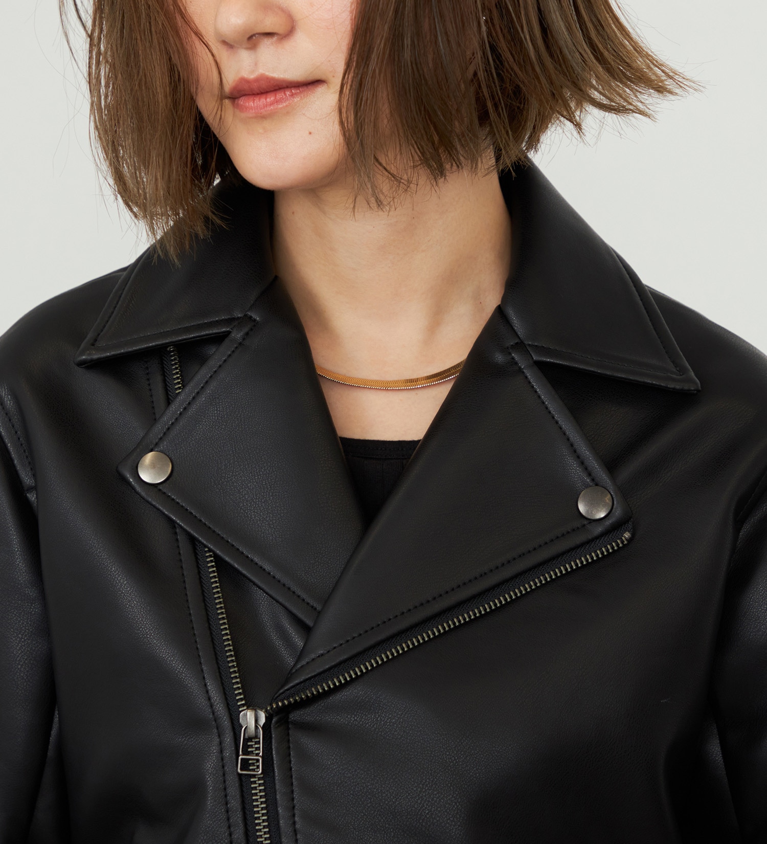 FINAL SALE】【WEB・直営店舗限定】EDWIN LADIES フェイクレザー