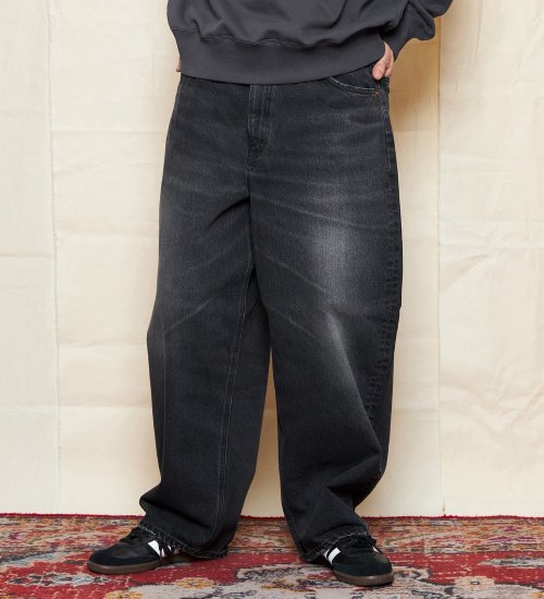 SUPERSIZED ビッグシルエットライダースデニムパンツ セットアップ対応