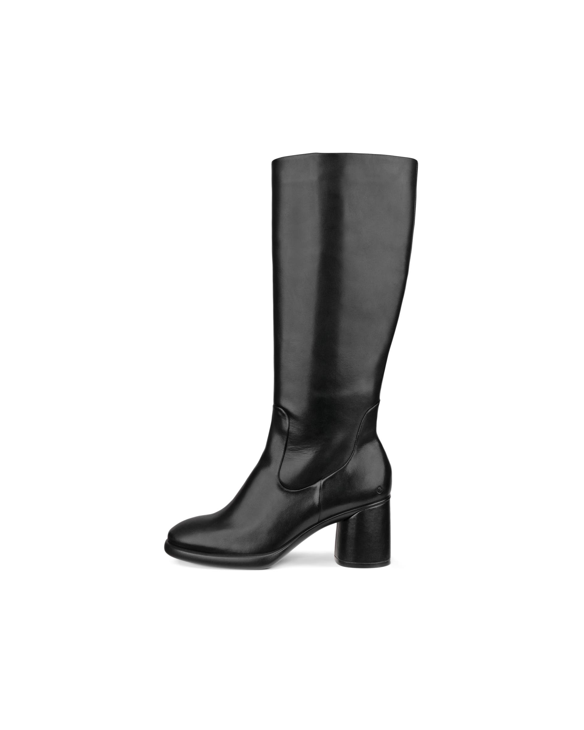Women's ECCO® Sculpted LX 55 Leather High-Cut Boot | Black