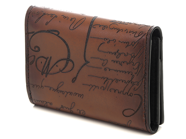 ベルルッティ Berluti カードケース 名刺入れ カリグラフィ レザー