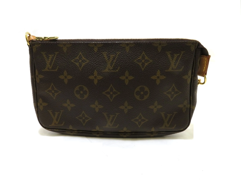 ポコ Louis Vuitton モノグラム ボディバッグ ウエストポーチ LOUIS