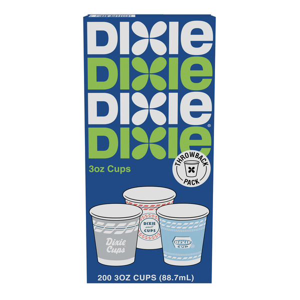 Dixie Paper Cups, 3 oz Bathroom Cup (Designs May Vary) Same-Day