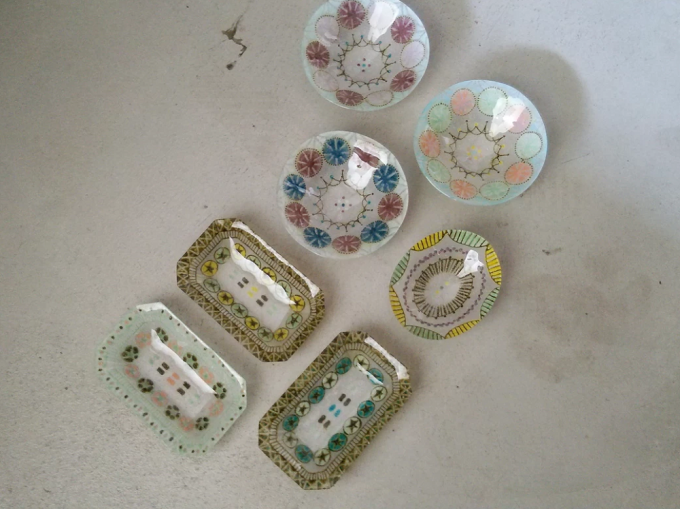 夏の食卓に美しいみずみずしさを届ける竹中悠記さんのガラス作品