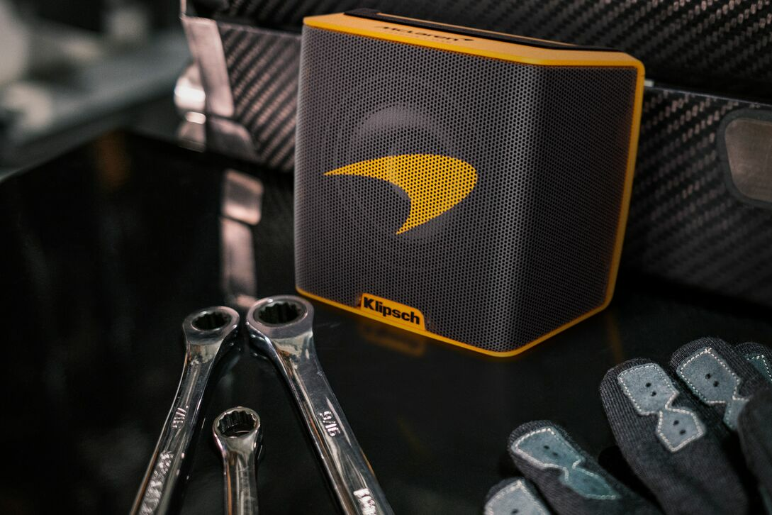 Klipsch Introduces McLaren Racing Inspired Portable Speaker | Klipsch