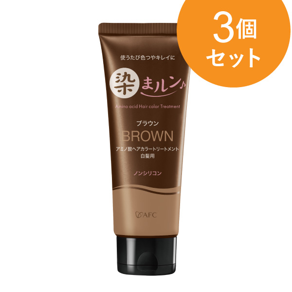 8364 染まルン♪ヘアカラートリートメント 220g カラー：ブラウン