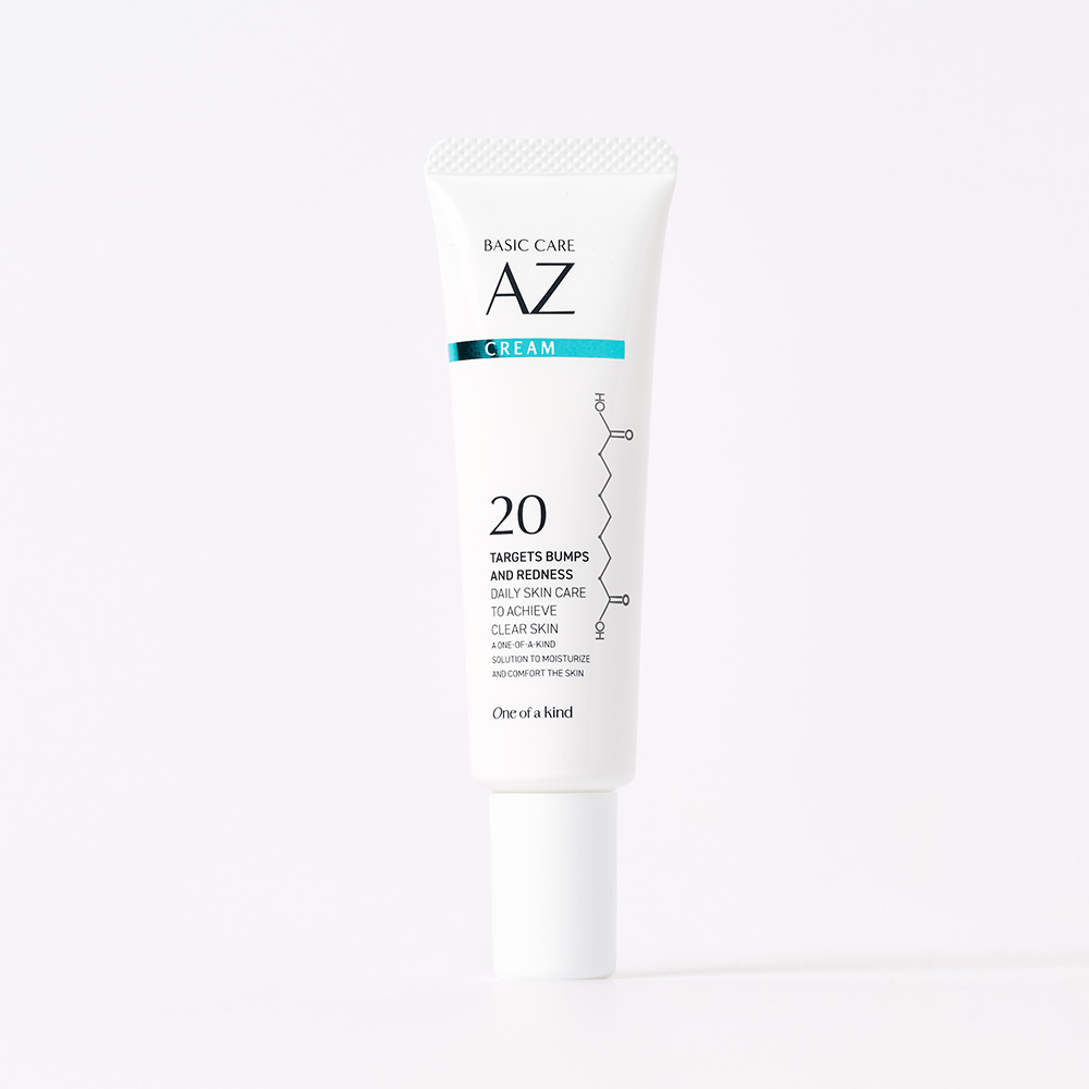 ベーシックケアAZクリーム｜ニキビ・酒さ・赤ら顔のスキンケア | 皮膚