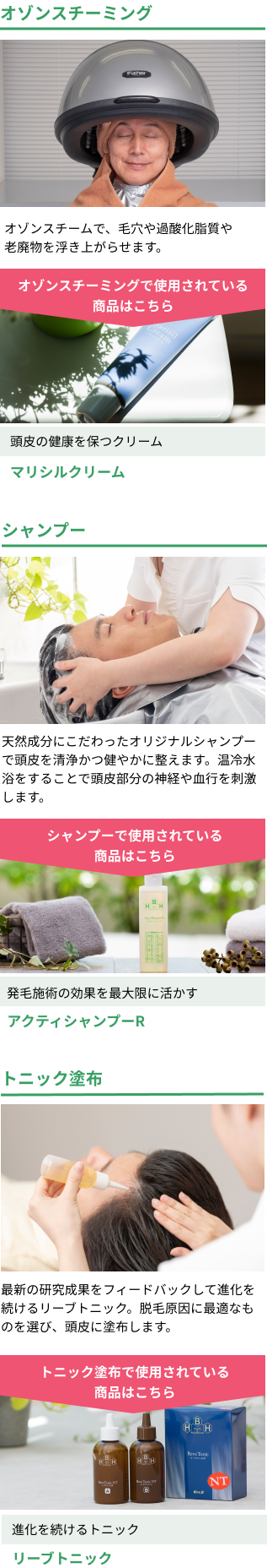 リーブ直販のこだわり