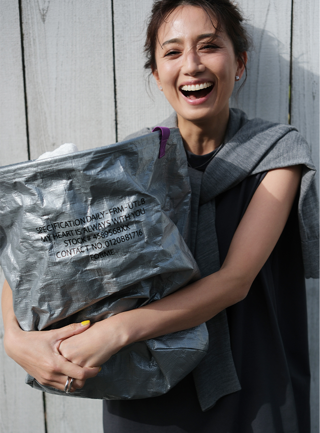 東原亜希 FORME BUYNOW 2024 LAUNDRY BAG