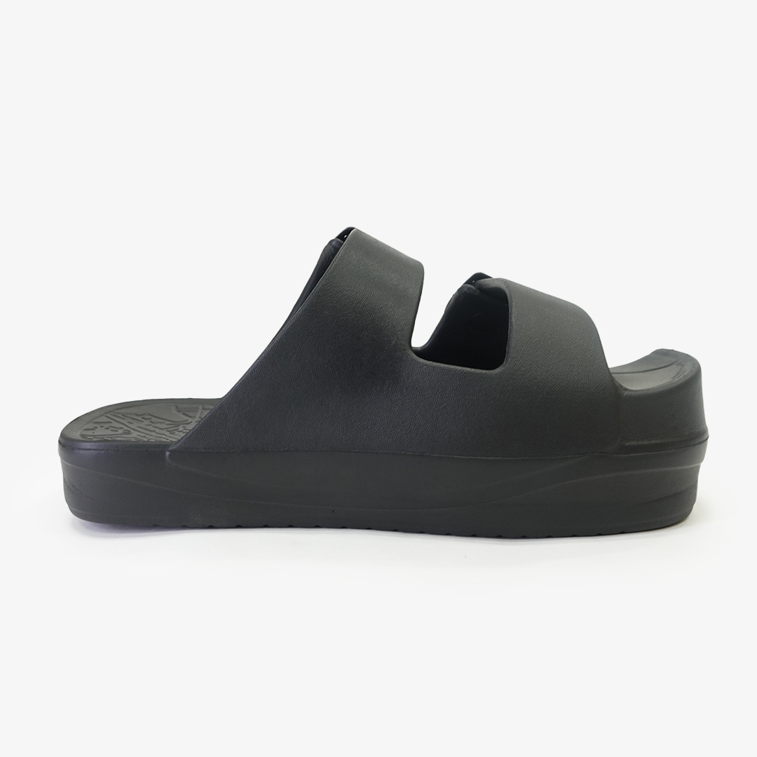 イージーサンダル ラップ ブラック | Racbaki