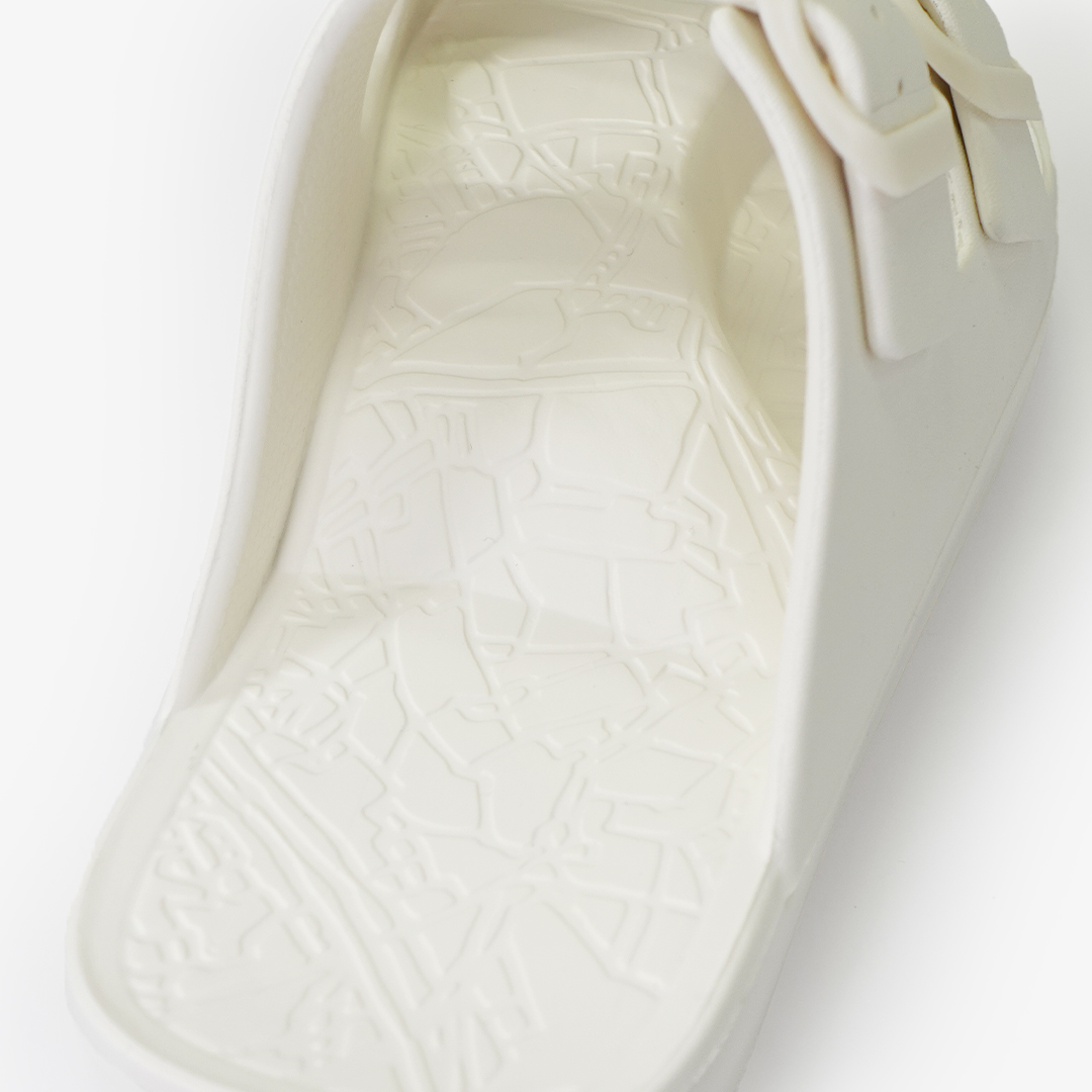 イージーサンダル ラップ ホワイト | Racbaki