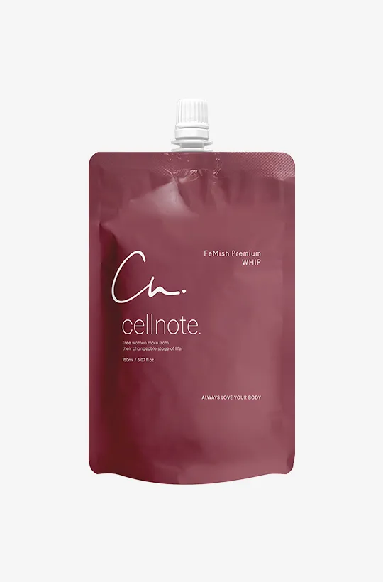 セルノート フェミッシュ プレミアム ホイップ 詰め替え用 FeMish Premium WHIP <150ml> アロマティックウッディ [詰め替えパウチ