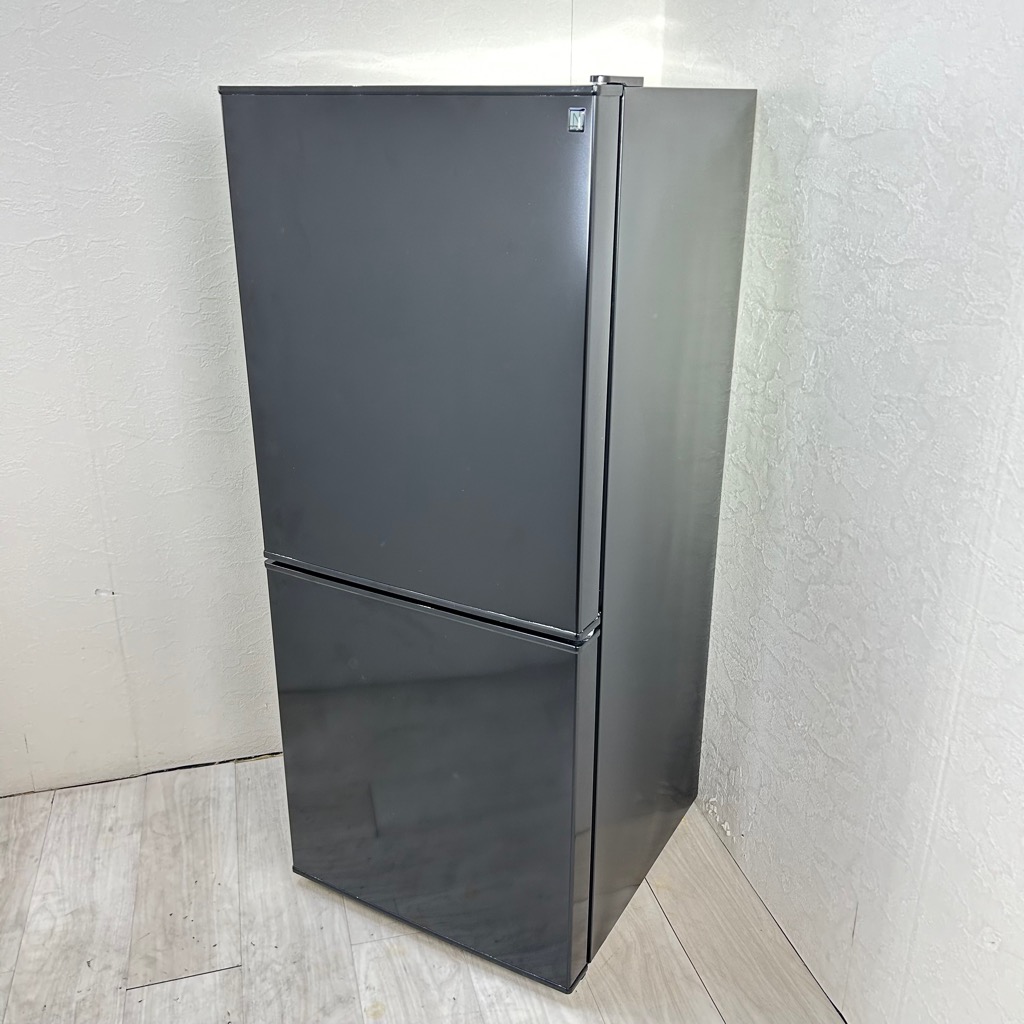 106L 2ドア冷蔵庫 小さい ニトリ NTR-106BK 2022年製 ブラック 単身用