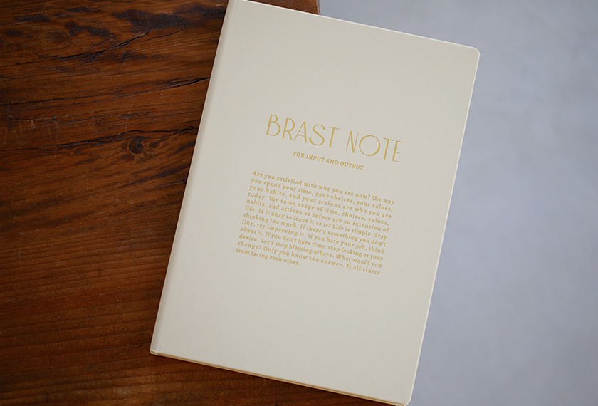 BRAST NOTE 3色セット ノート focus eito ブレストノート FOCUS EiTO