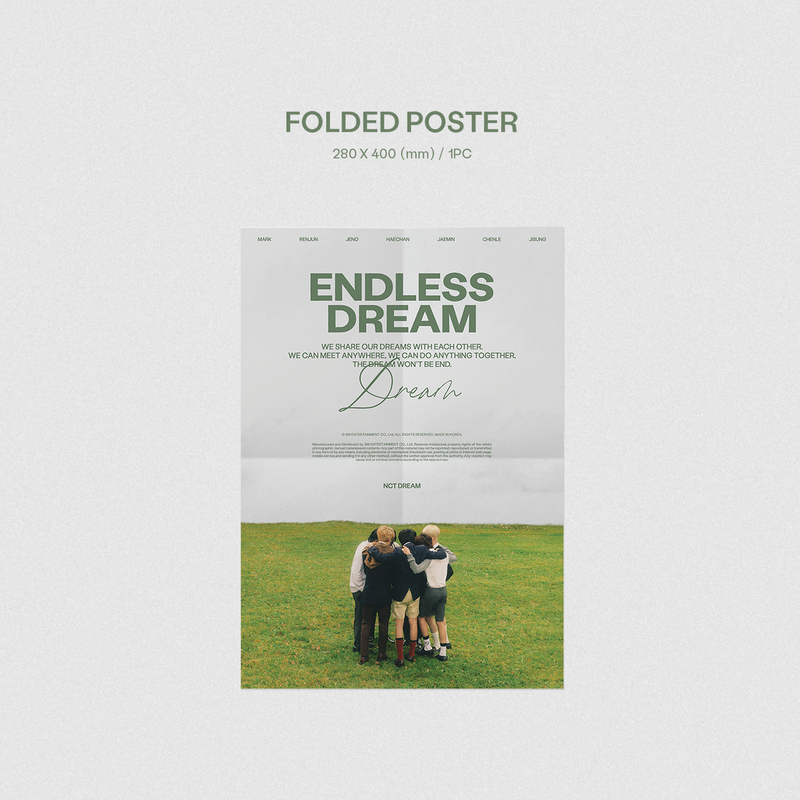 NCT DREAM PHOTO BOOK [ENDLESS DREAM]_JISUNG ver. | SMTOWN OFFICIAL