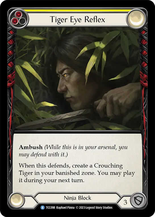 Tiger Eye Reflex – Flesh & Blood