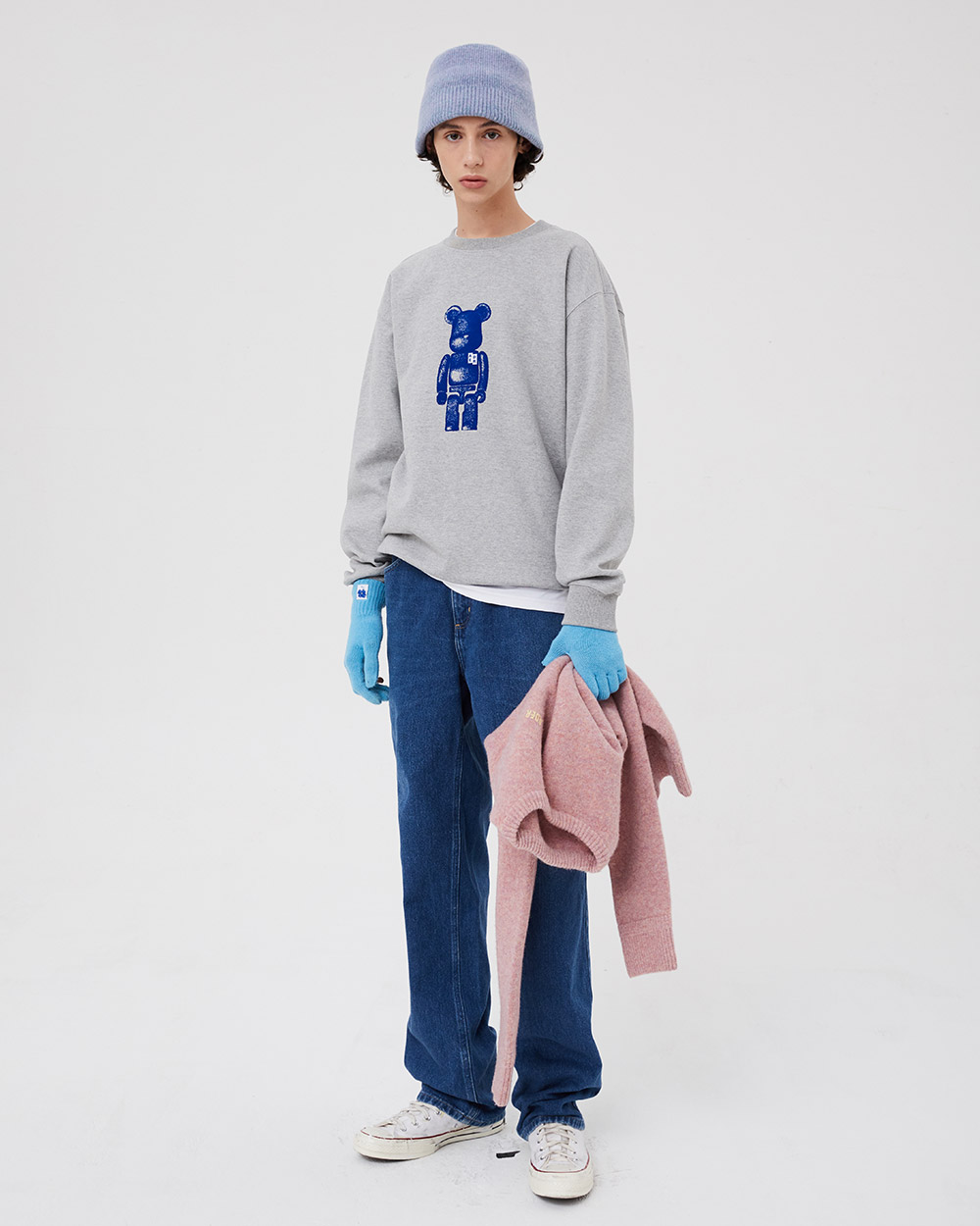 ADERERROR - BE@RBRICK sweatshirt