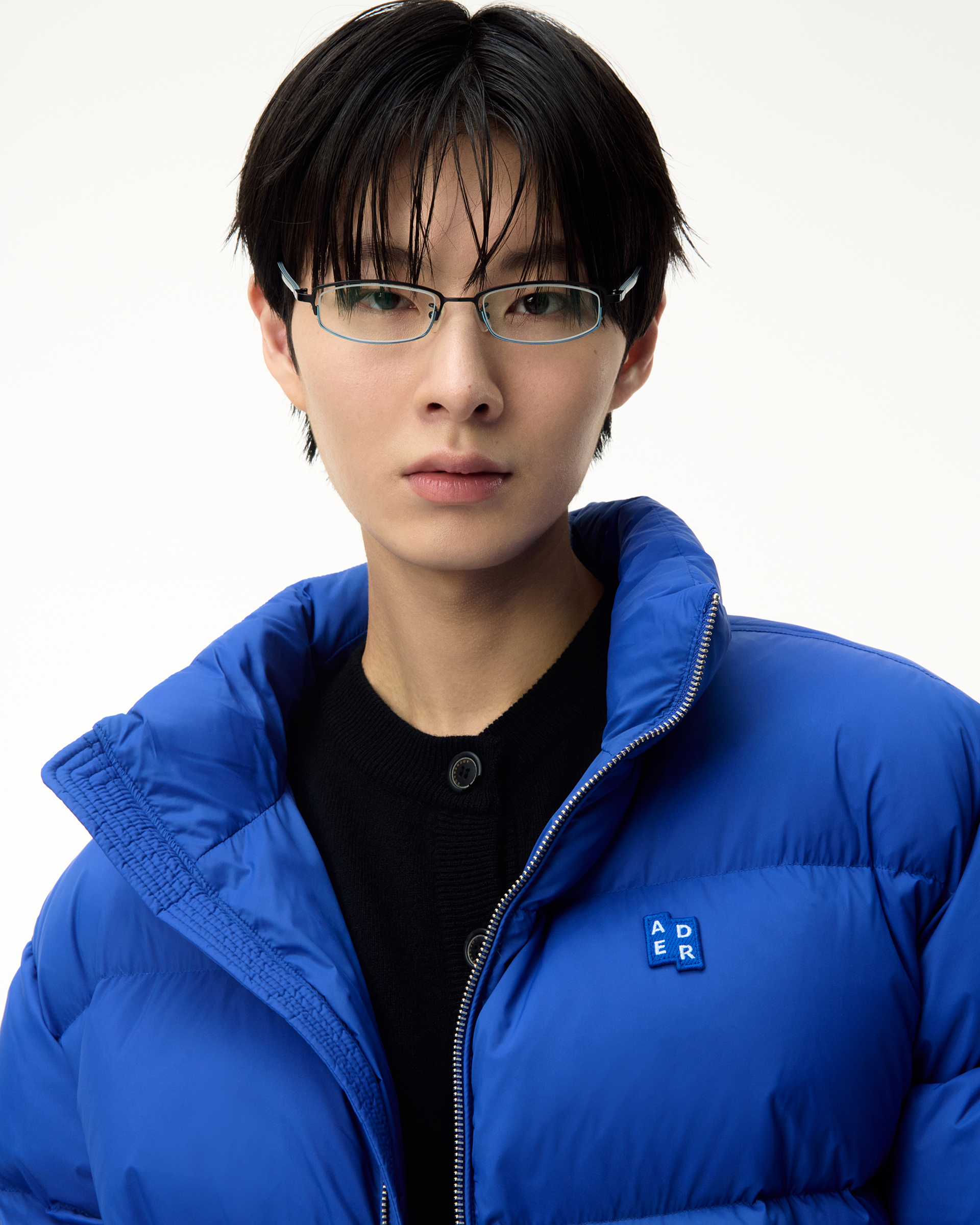 ADERERROR - Sig; BL Tag puffer jacket 01