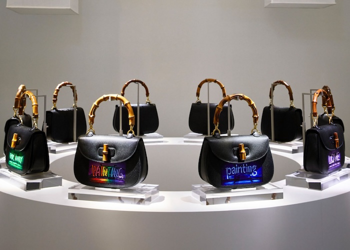 グッチ バンブー 1947」が出会う日本の伝統工芸と現代アート。グッチ