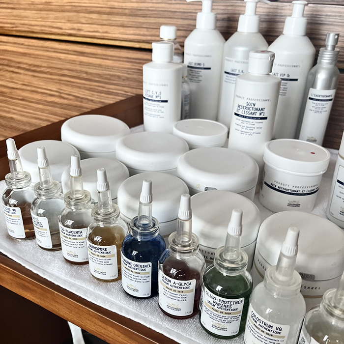 ビオロジック ルシェルシュ」と「ザ・スパ・アット・マンダリン