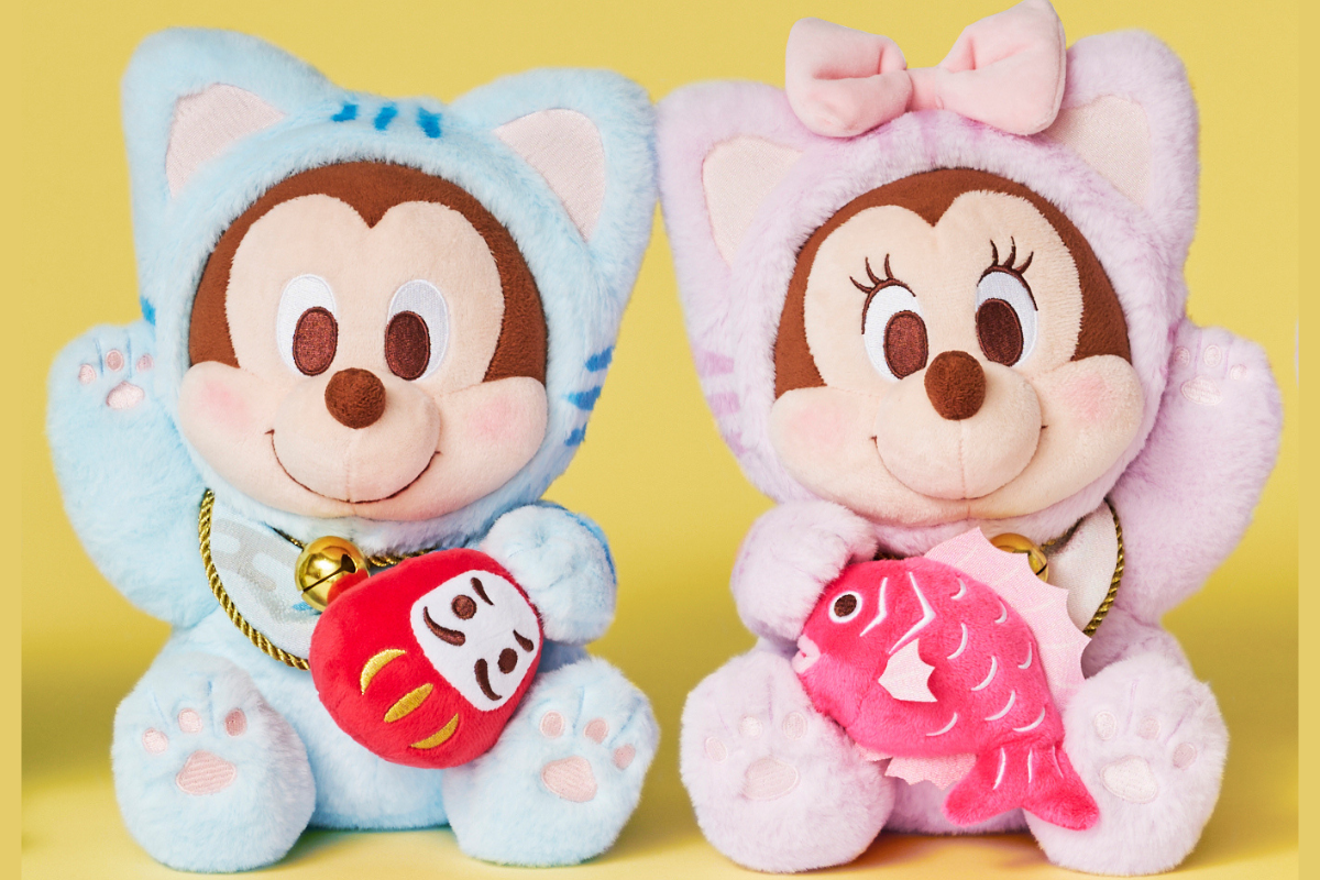 ディズニーストア】かわいい！お正月を彩るぬいぐるみ＆ワクワク